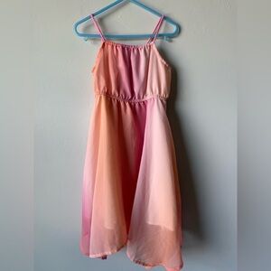 H&M Light Pink Dress with Spaghetti Straps